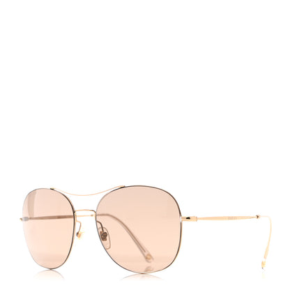 Gucci Aviator GG0501S Sunglasses Gold 1 of 8
