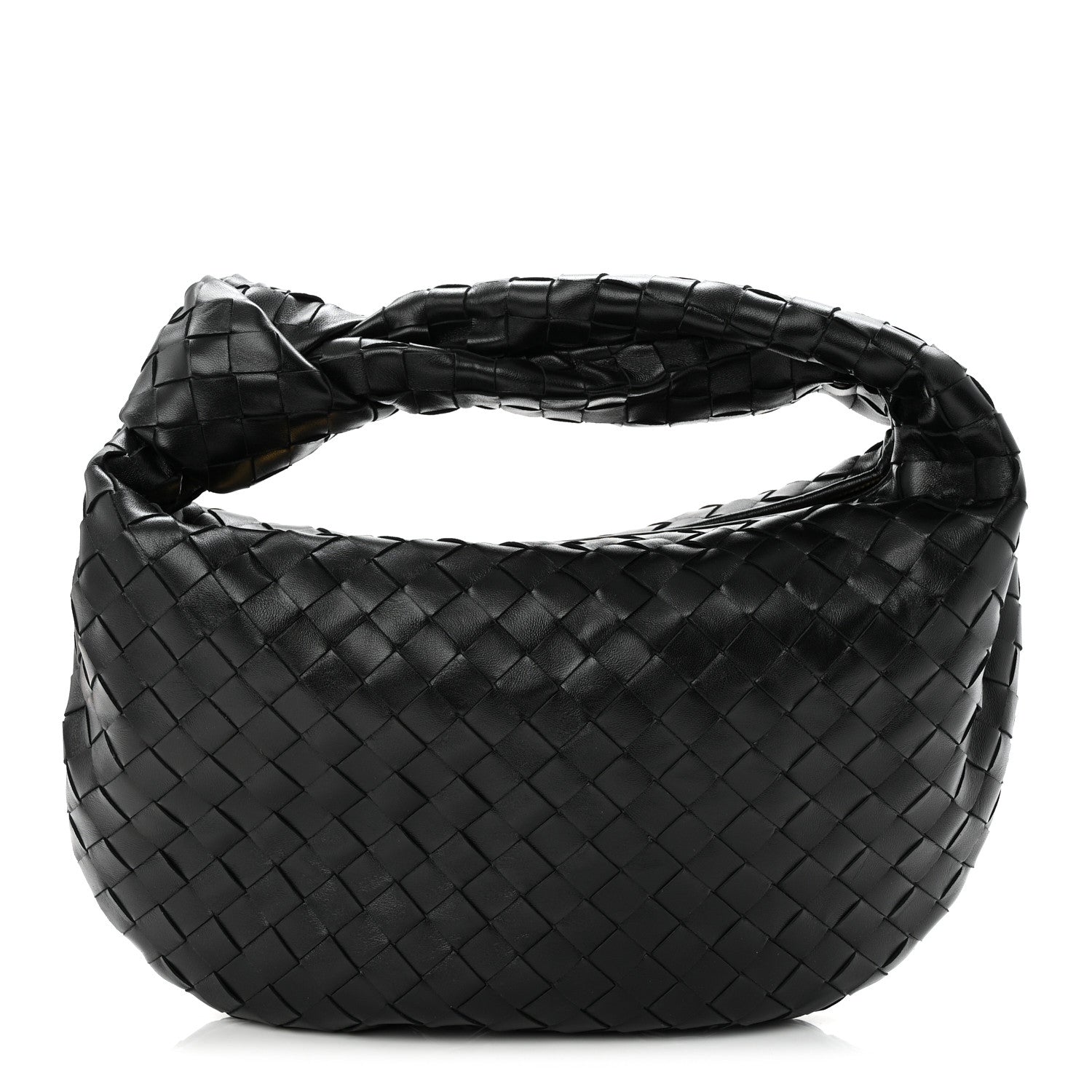 Bottega Veneta Nappa Intrecciato Teen Jodie Hobo Black 1 of 10