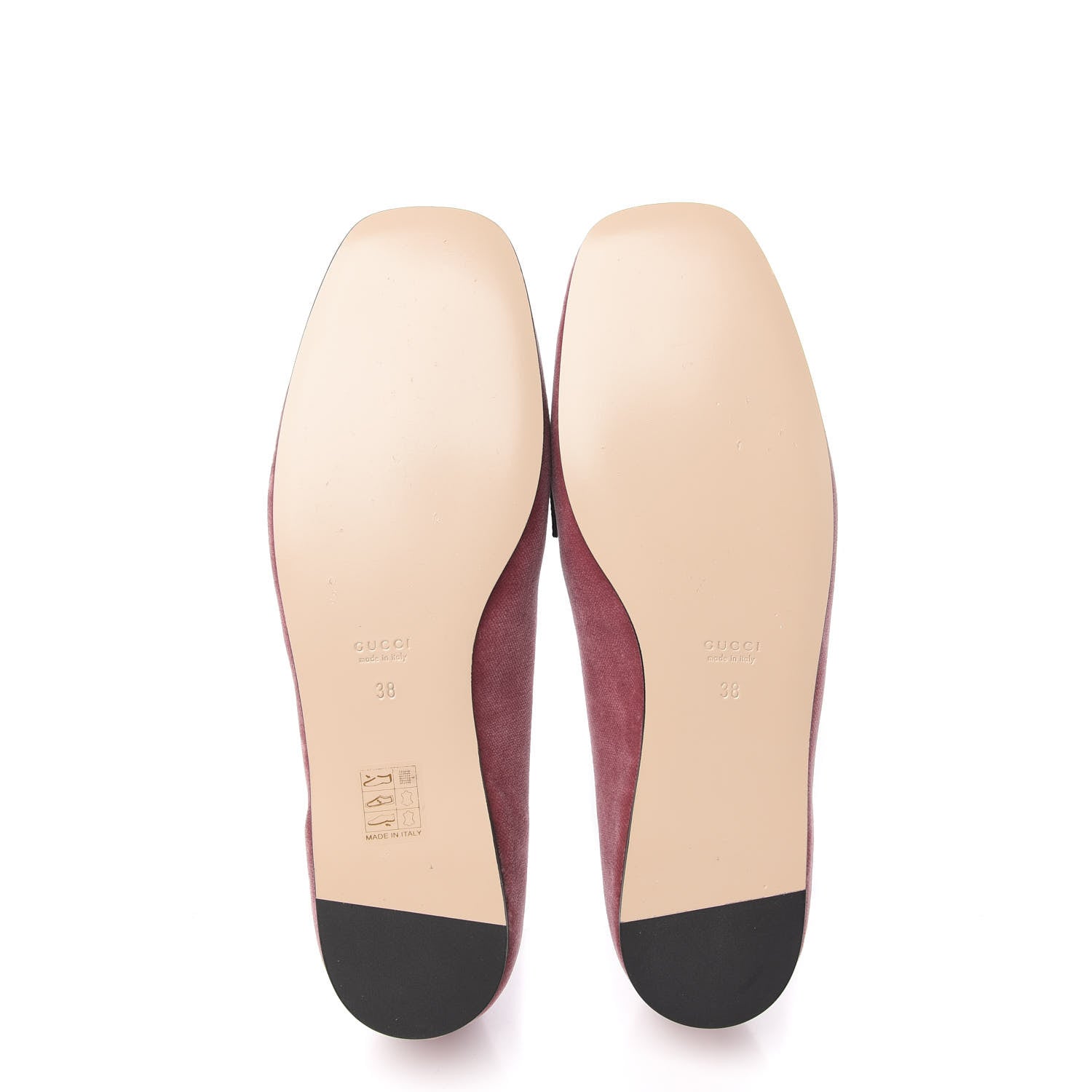 Gucci Velvet Etoile Pearl Embellished Loafers 38 Tibet Red 5 of 9