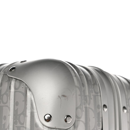 Christian Dior X RIMOWA Aluminum Gradient Cabin Luggage Silver 11 of 12