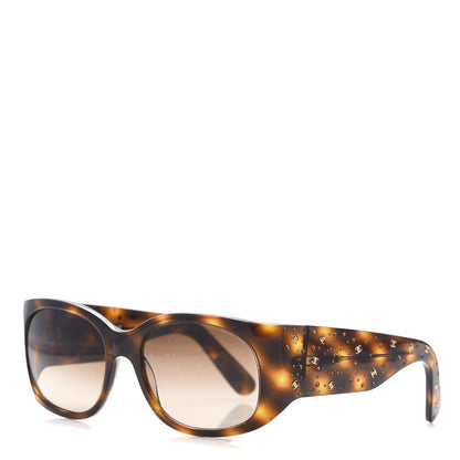 Chanel Acetate Swarovski Crystal CC Sunglasses 5134-B Tortoise 1 of 7