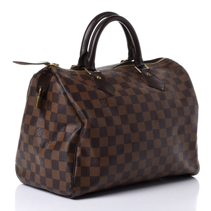 Louis Vuitton Damier Ebene Speedy 30 2 of 4