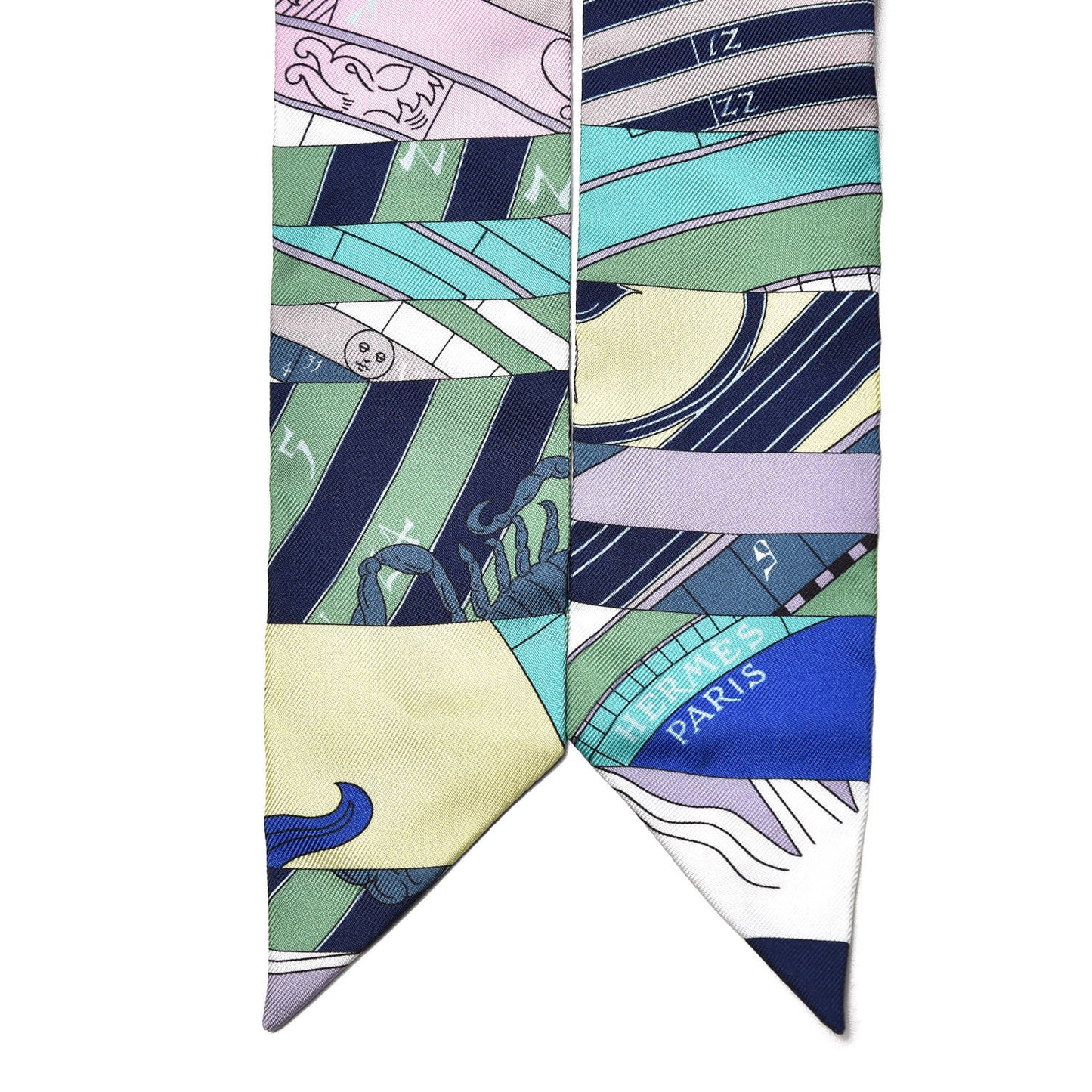 Silk Astrologie Nouvelle Twilly Rose Ivory Vert