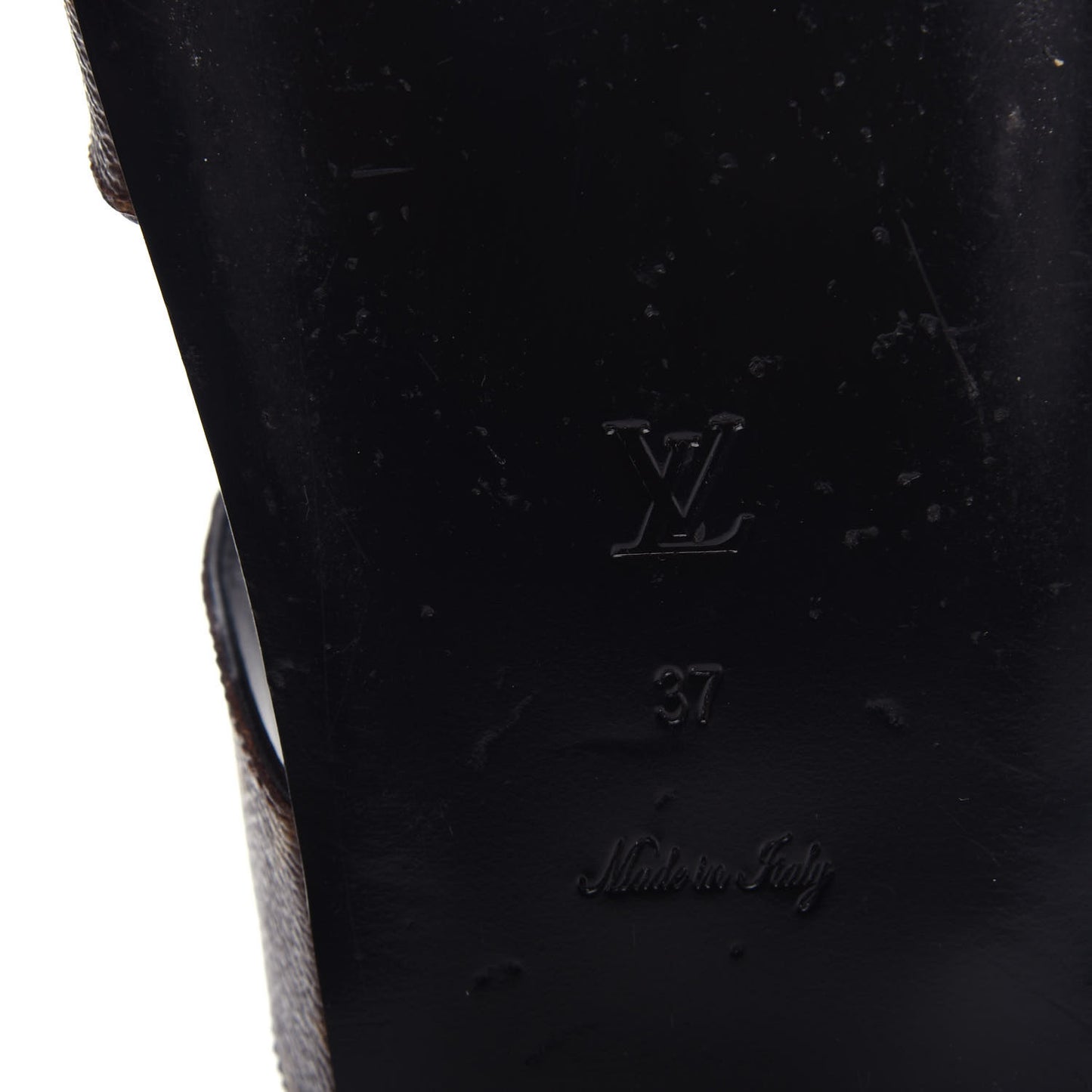 Monogram Bom Dia Mule Sandals 37 Black