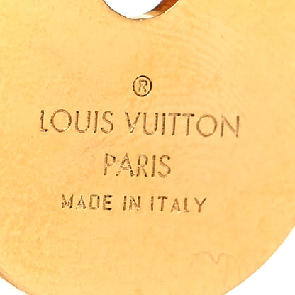 Louis Vuitton LV Circle Bag Charm Key Holder Gold 3 of 5