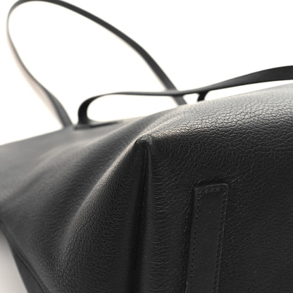 Burberry Calfskin Large Society Tote Black 10 of 14