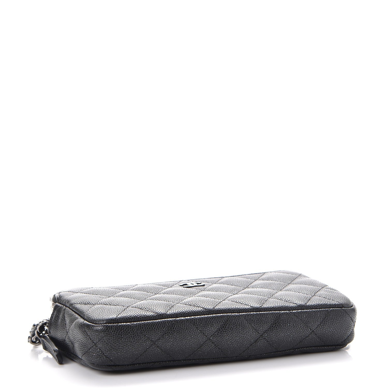 Chanel Caviar Quilted Small Clutch With Chain Black 4 of 9