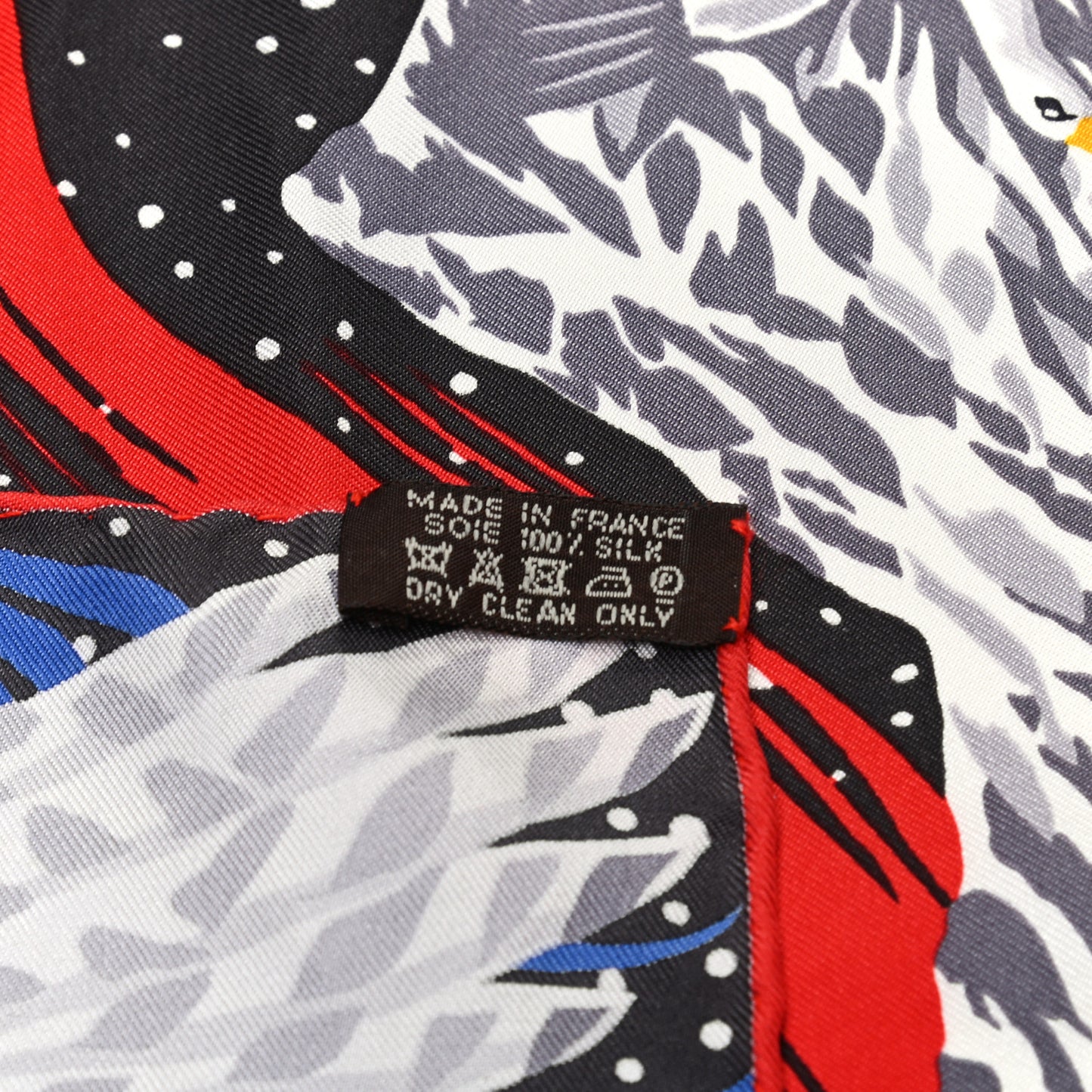 Silk Into the Canadian Wild Scarf 90 Vert Rouge Brun