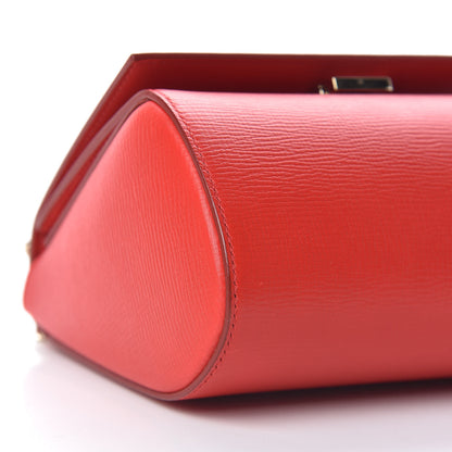 Givenchy Textured Calfskin Mini Pandora Box Chain Crossbody Bag Medium Red 9 of 10