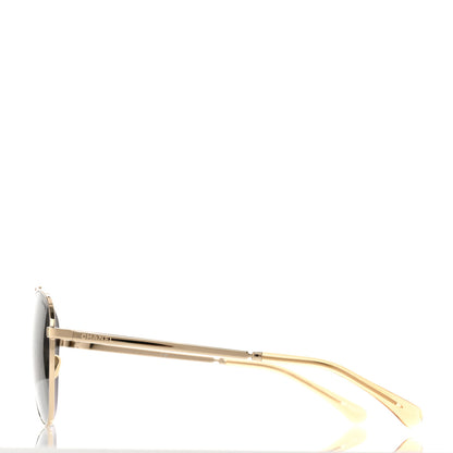 Chanel Metal Aviator Sunglasses 4279-B Gold 3 of 8