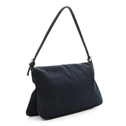 Fendi Denim Baguette Blue 3 of 19