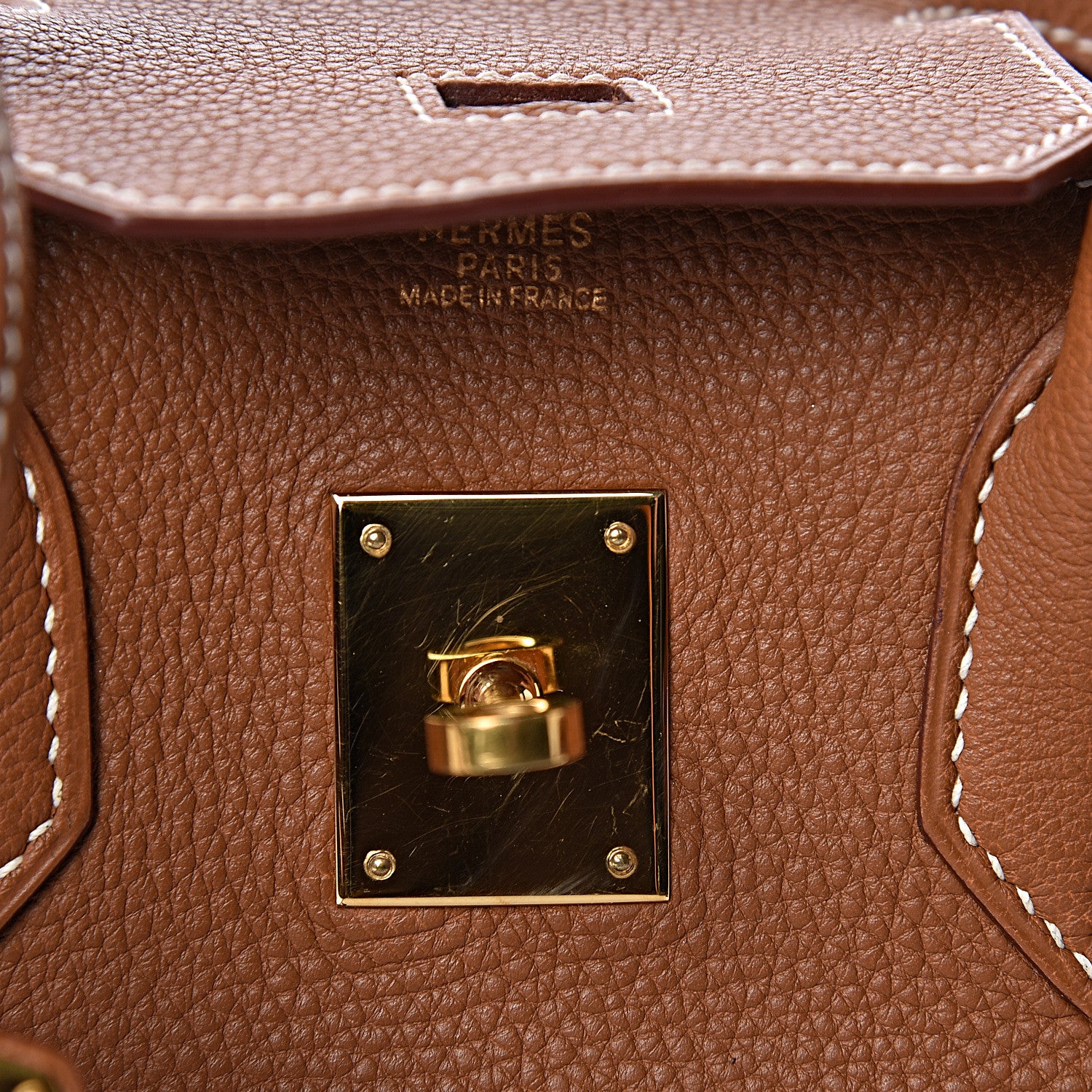 Hermes Togo Birkin 30 Gold 10 of 29