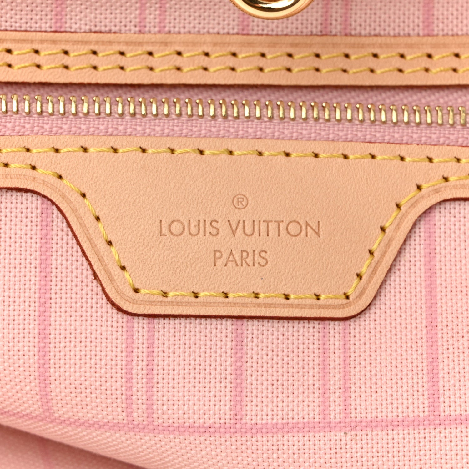 Louis Vuitton Damier Azur Neo Neverfull MM Rose Ballerine 7 of 11