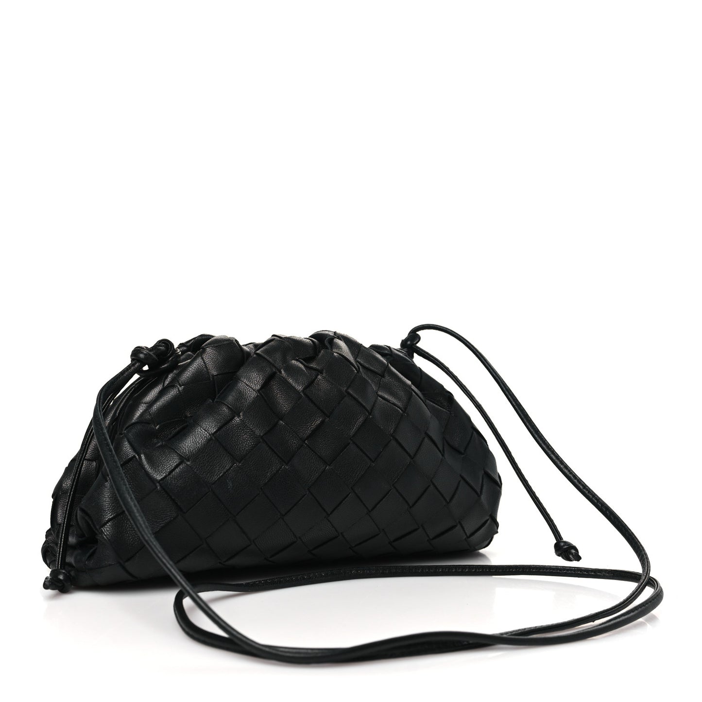 Nappa Intrecciato The Mini Pouch Black