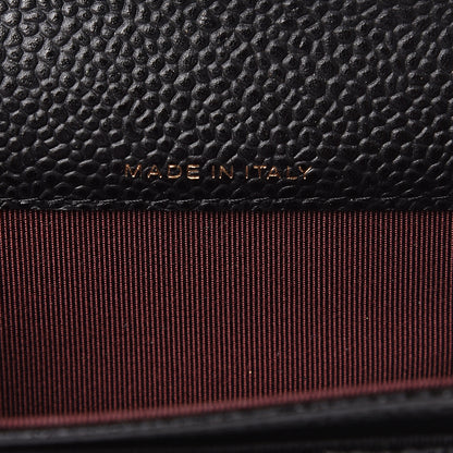 Chanel Caviar Quilted Flap Card Holder Black 6 of 11