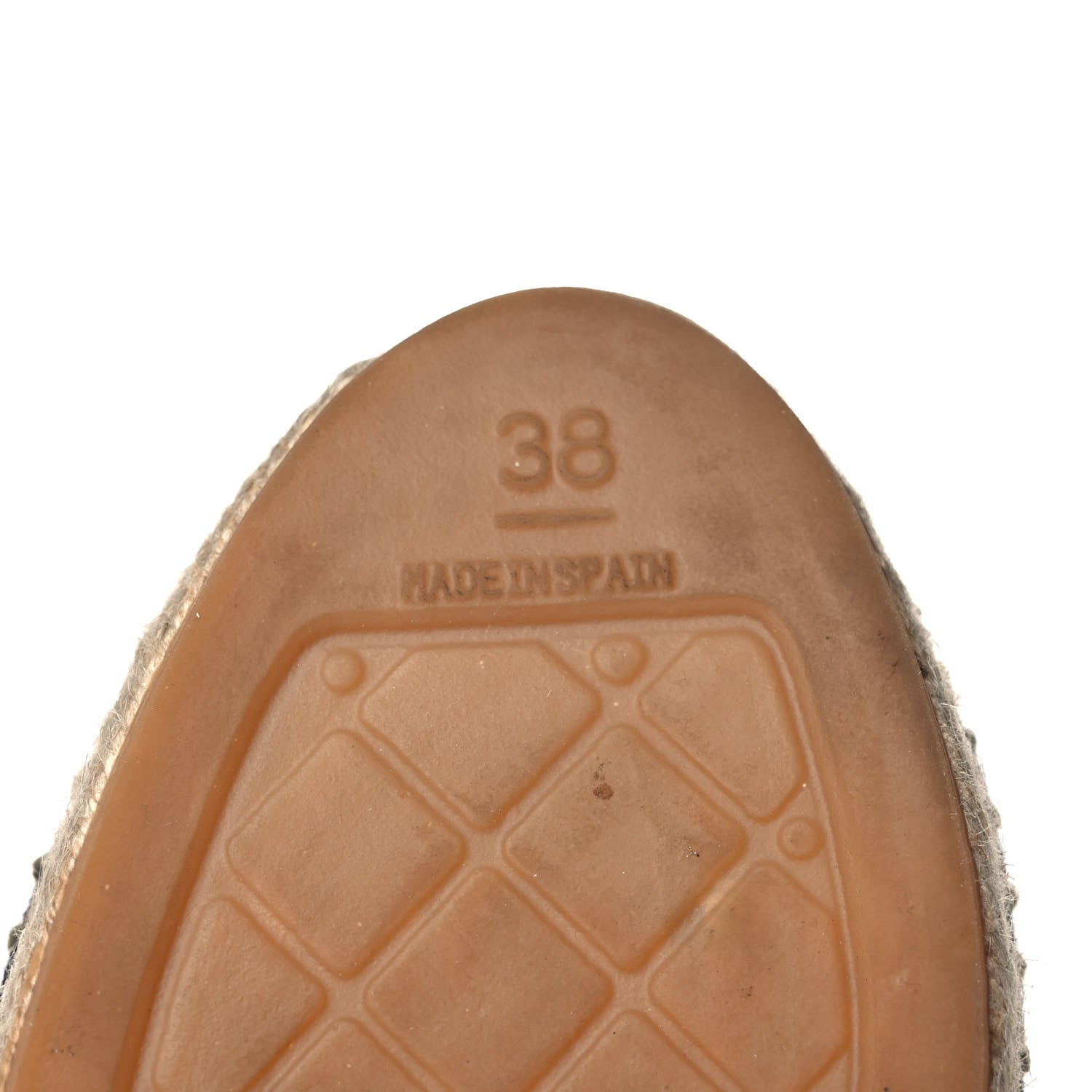 Chanel Fabric Biarritz CC Espadrilles 38 Blue Green 7 of 9