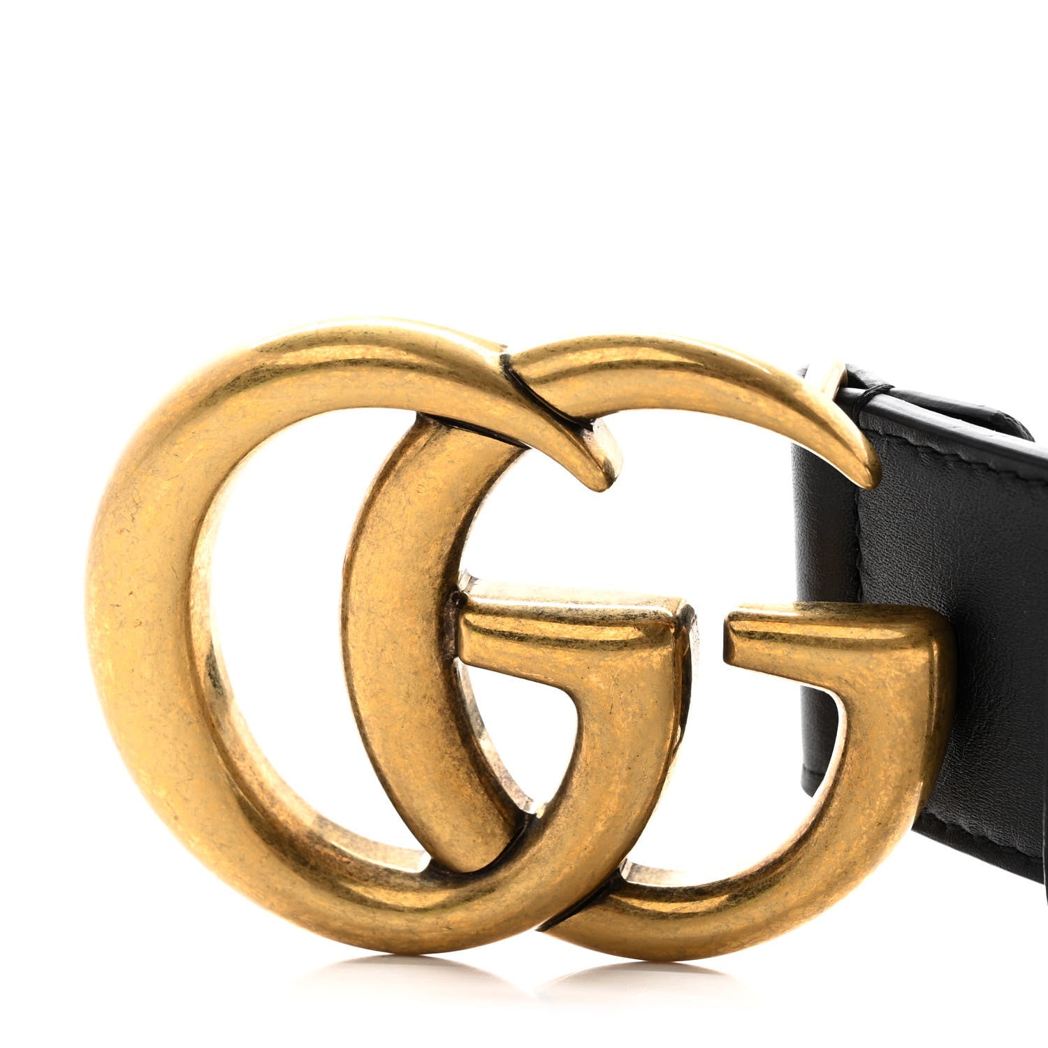 Gucci Calfskin Double G 40mm Belt 75 30 Black 10 of 11