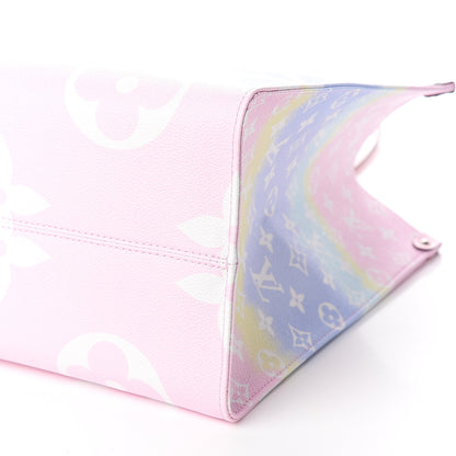 Louis Vuitton Monogram Escale Onthego GM Pastel 9 of 10