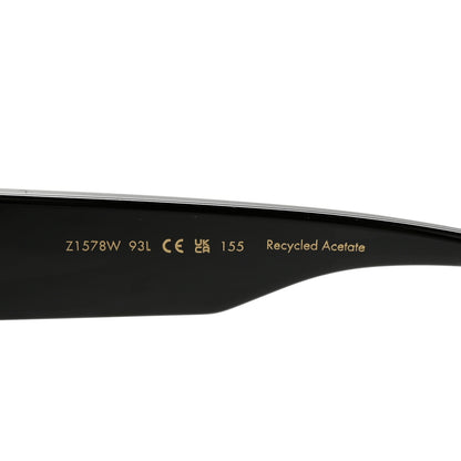 Louis Vuitton Acetate Swarovski Crystal Cyclone Sunglasses Z1578W Black 6 of 9