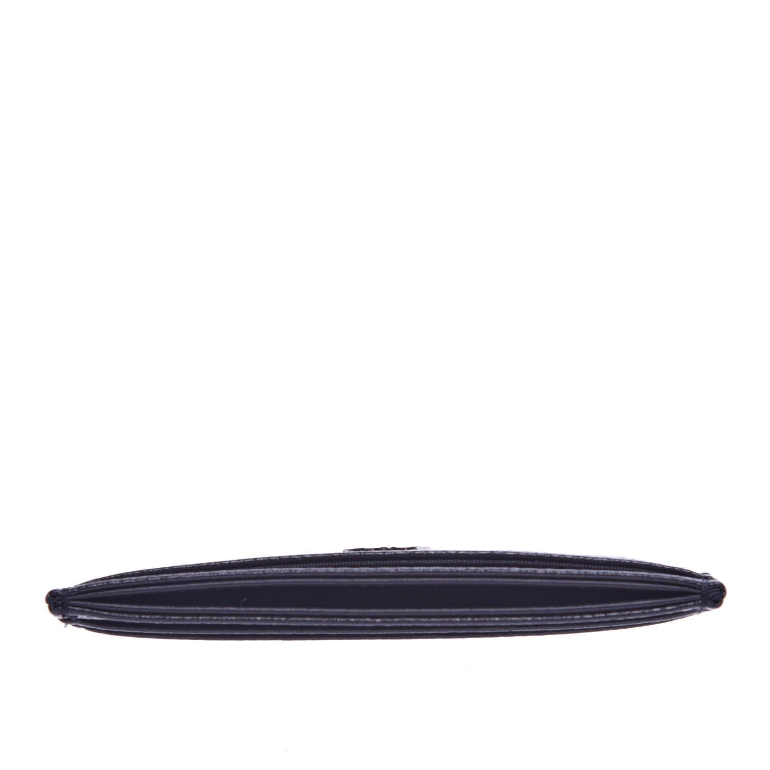 Chanel Caviar Camellia Embossed Card Holder Black 5 of 8