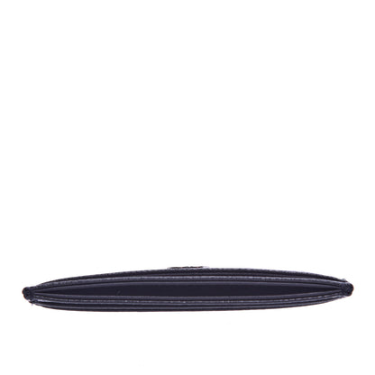 Chanel Caviar Camellia Embossed Card Holder Black 5 of 8
