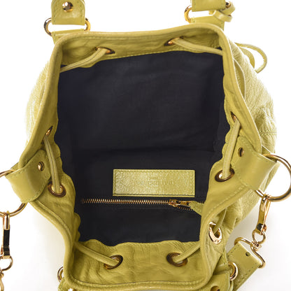Balenciaga Agneau Giant 12 Gold Hardware Mini Pompon Jaune Poussin 7 of 9