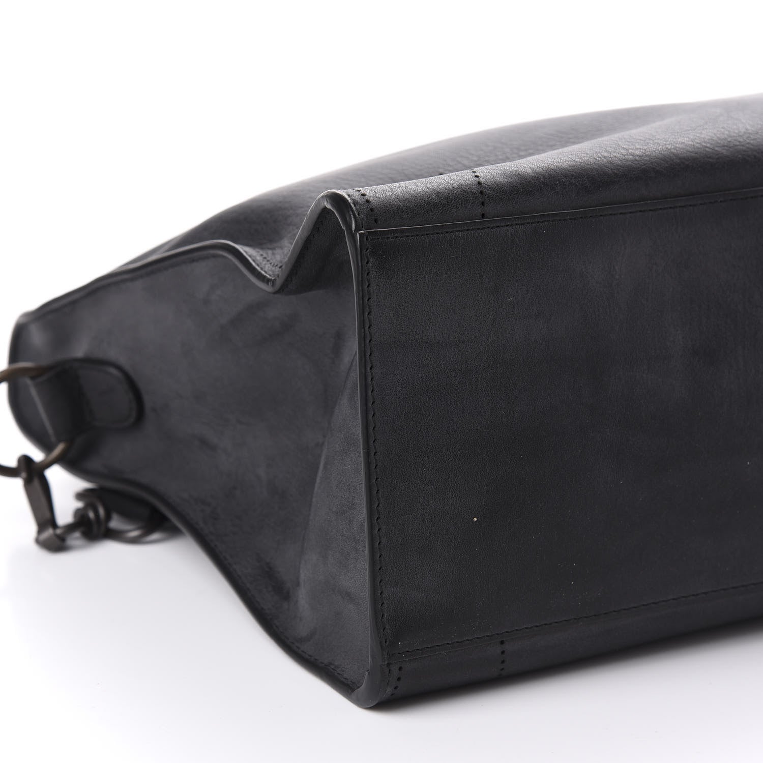 Balenciaga Veau Soyeux Perforated Blackout Hardware City Black 6 of 10