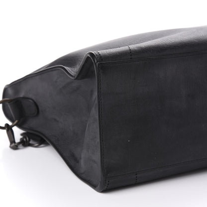 Balenciaga Veau Soyeux Perforated Blackout Hardware City Black 6 of 10