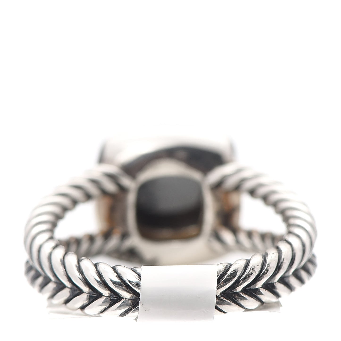 Sterling Silver Diamond Black Orchid 7mm Petite Albion Ring 54 7