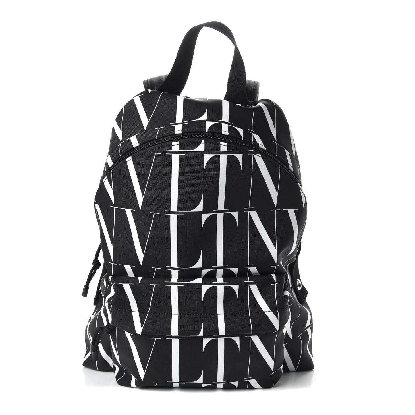 Nylon VLTN Times Backpack Black White