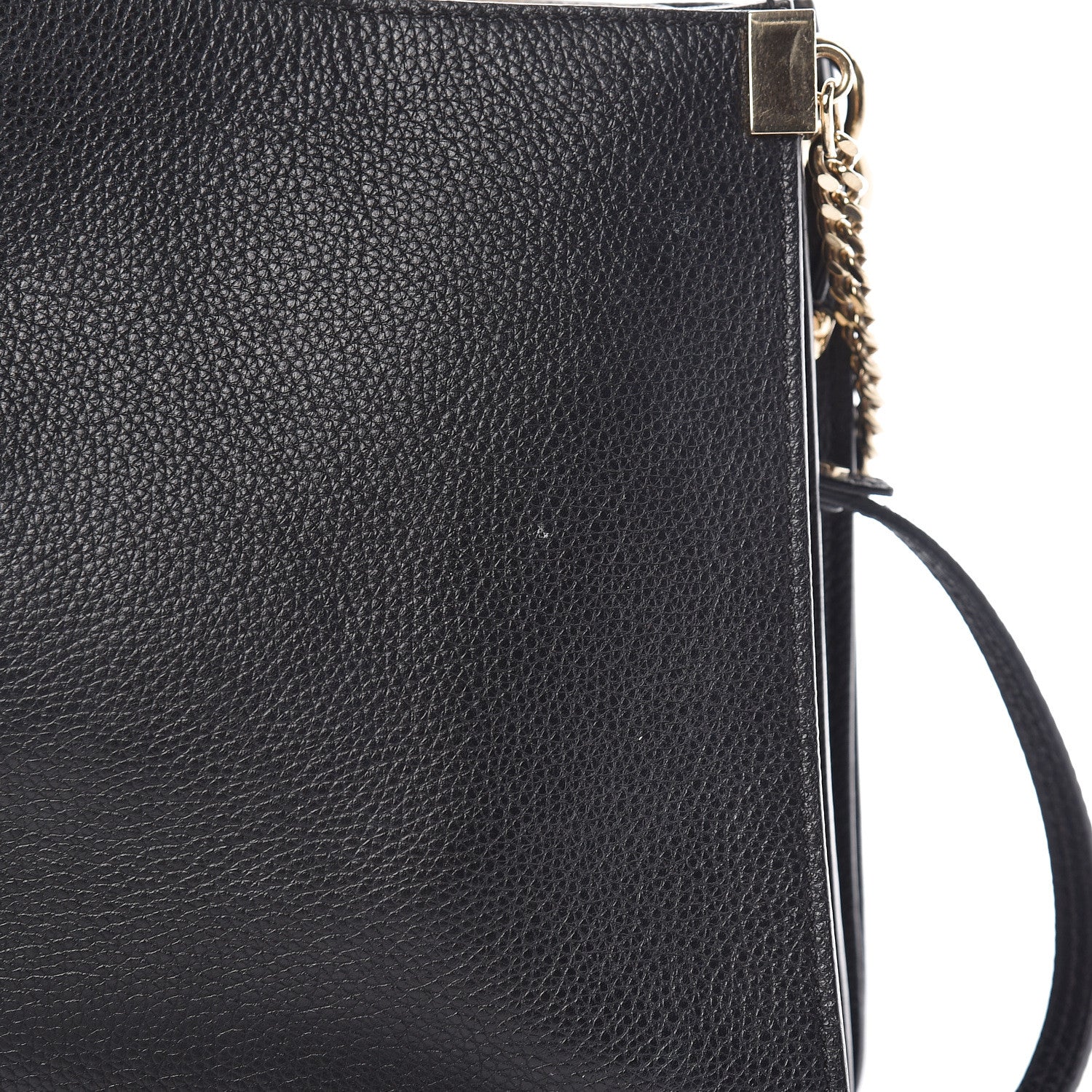 Chloe Calfskin Medium Faye Shoulder Bag Black 15 of 26