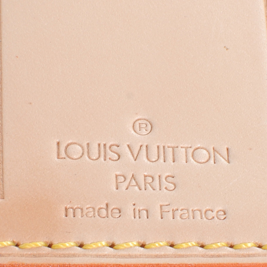 Vachetta Leather Luggage Tag