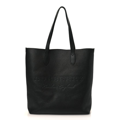 Burberry Grainy Calfskin Remington Tote Black 1 of 8