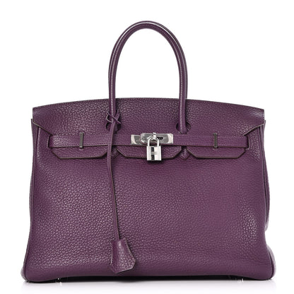 Hermes Fjord Birkin 35 Cassis 1 of 34