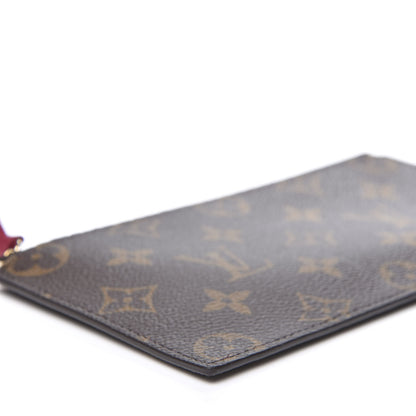 Louis Vuitton Monogram Felicie Chain Wallet Zippered Insert Fuchsia 5 of 7