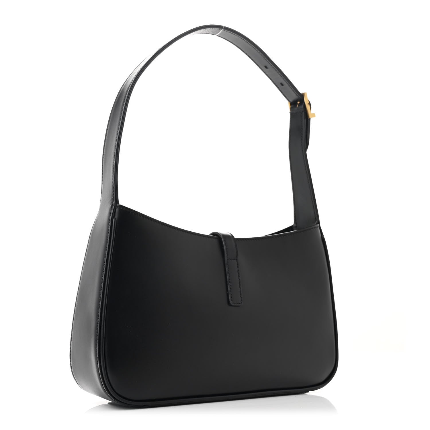 Saint Laurent Smooth Calfskin Le 5 A 7 Hobo Black 3 of 11