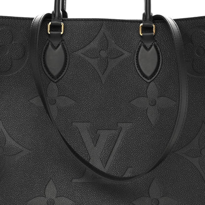 Louis Vuitton Empreinte Monogram Giant Onthego GM Black 7 of 10