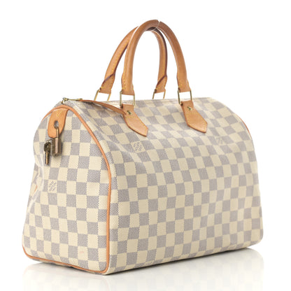 Louis Vuitton Damier Azur Speedy 30 3 of 22