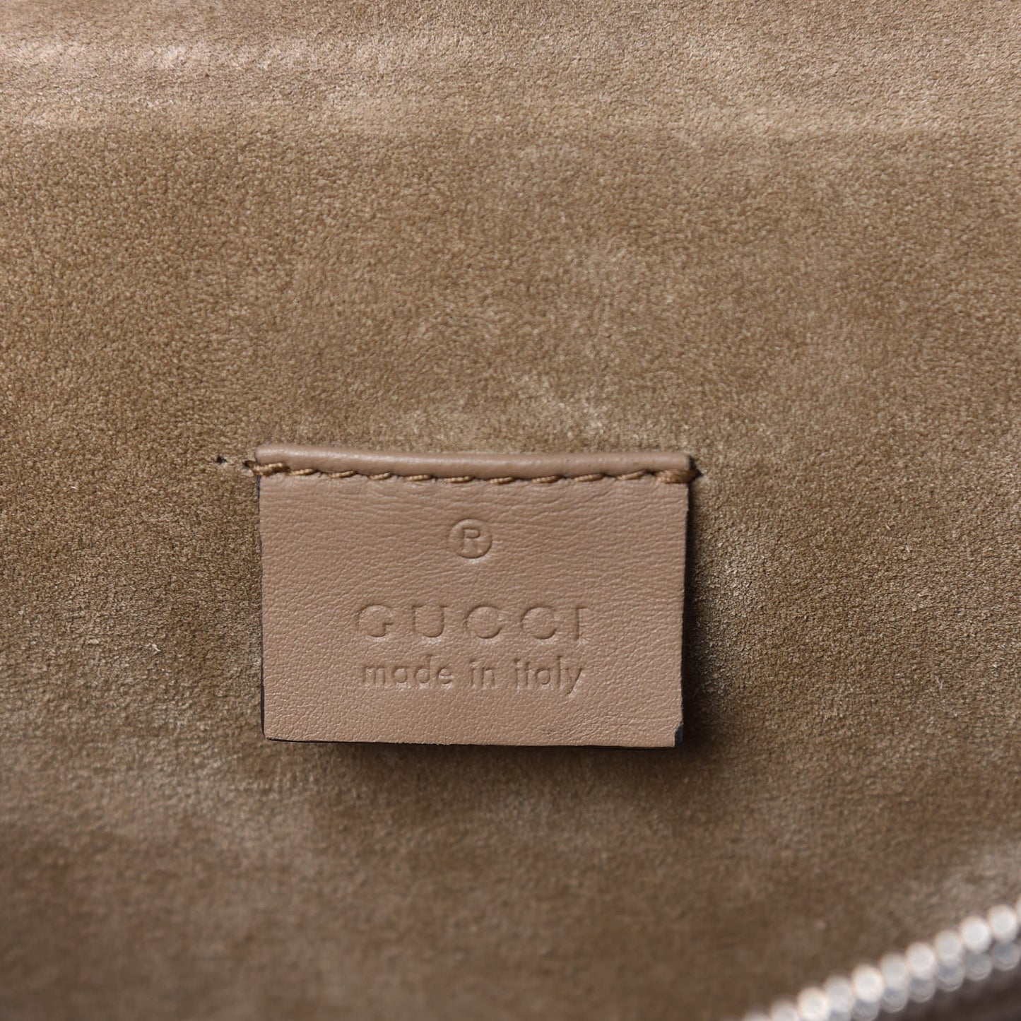 GG Supreme Monogram Medium Dionysus Shoulder Bag Taupe