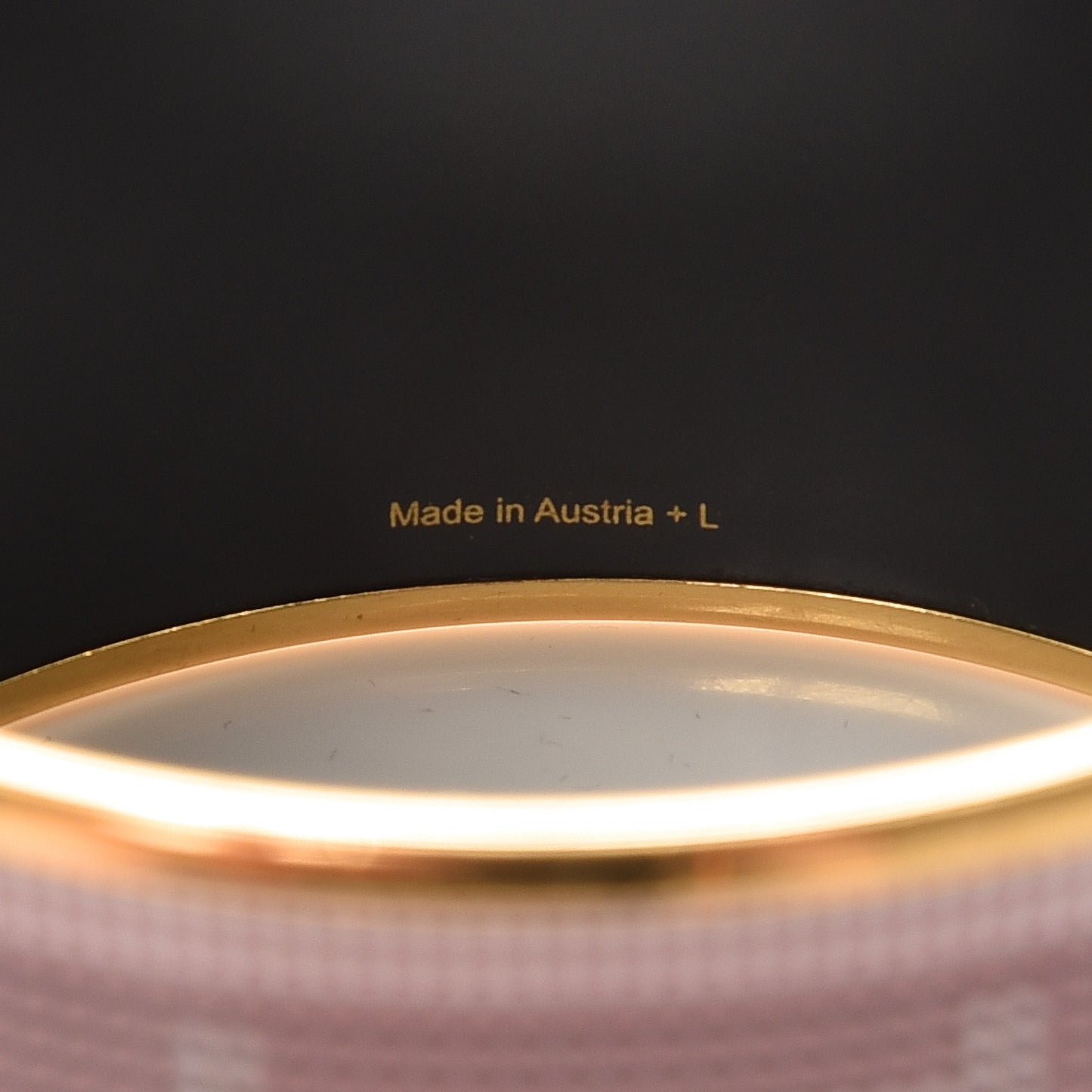 Enamel Printed Recherche H Extra Wide Bracelet 65
