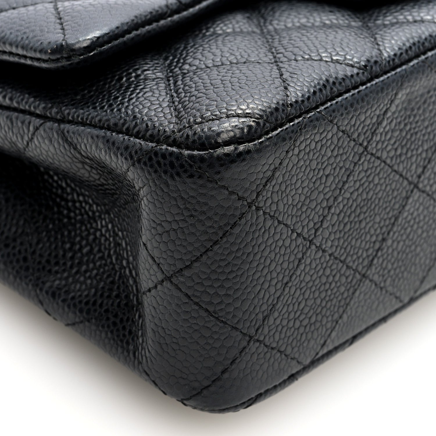 Chanel Caviar Quilted Mini Rectangular Flap Black 9 of 10
