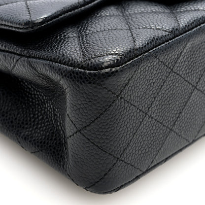 Chanel Caviar Quilted Mini Rectangular Flap Black 9 of 10