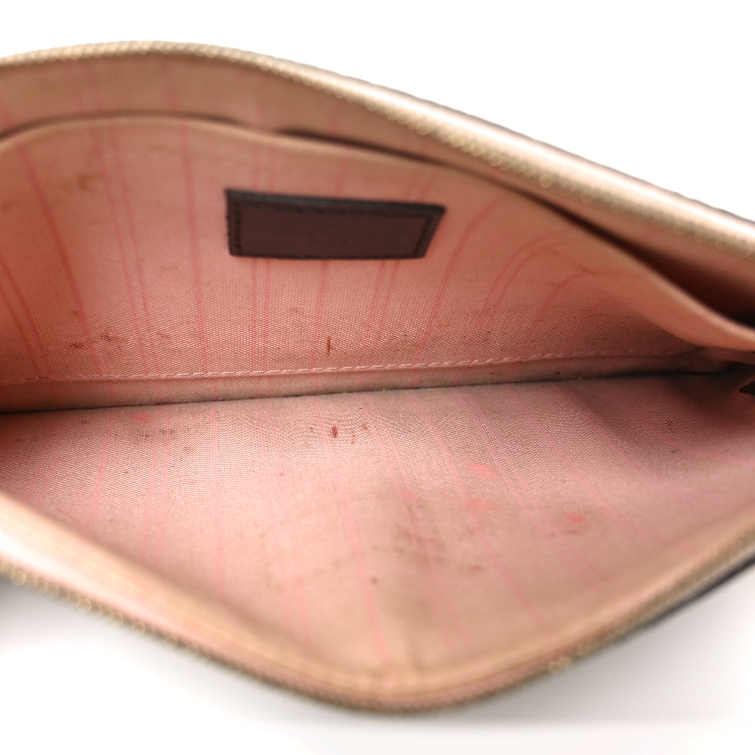 Louis Vuitton Damier Ebene Neverfull MM GM Pochette Rose Ballerine 5 of 8