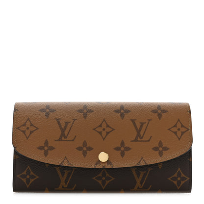 Louis Vuitton Reverse Monogram Emilie Wallet 1 of 10