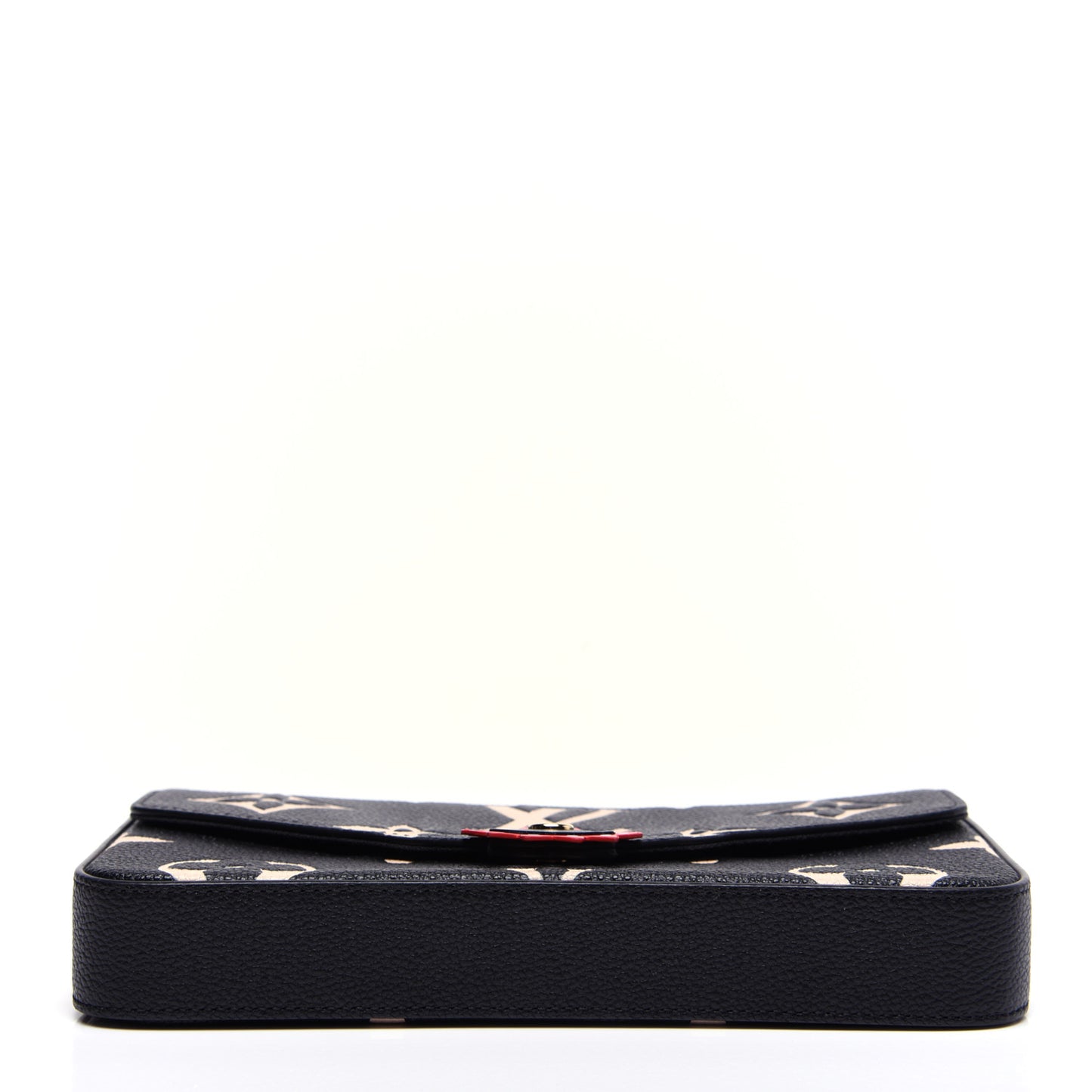 Empreinte Monogram Giant Crafty Pochette Felicie Black Creme
