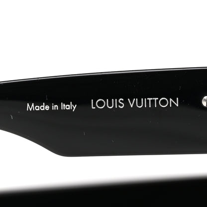 Louis Vuitton Acetate LV Flower Sunglasses Z1360W Black 5 of 7
