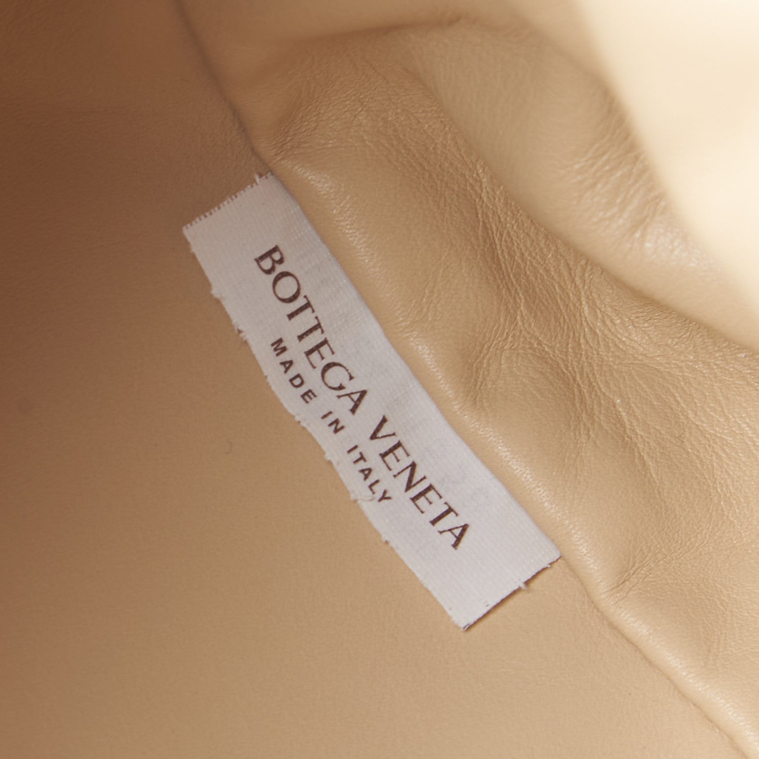 Bottega Veneta Smooth Butter Calf The Pouch Oversized Clutch Almond 13 of 14