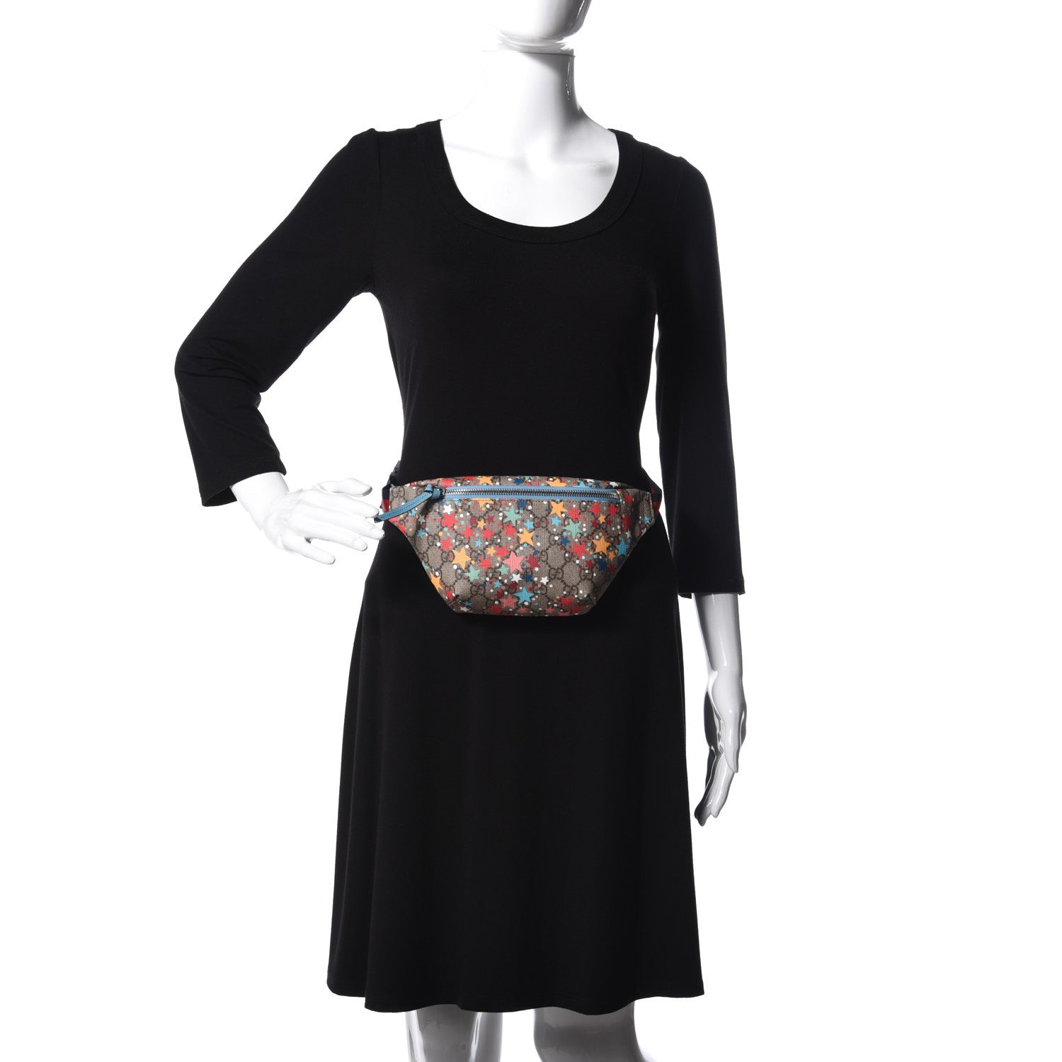 Gucci GG Supreme Monogram Childrens Star Print Belt Bag Multicolor 2 of 11