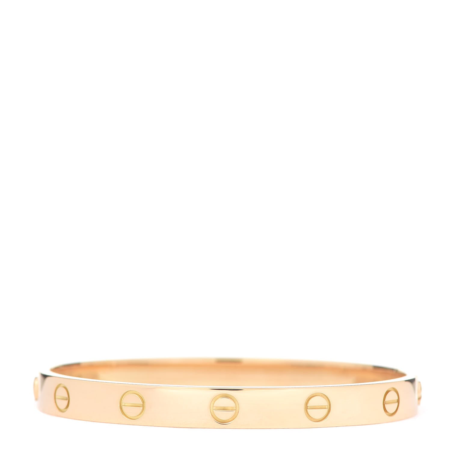 Cartier 18K Yellow Gold LOVE Bracelet 17 1 of 7
