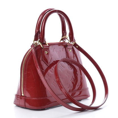 Louis Vuitton Vernis Alma BB Pomme D'Amour 3 of 10